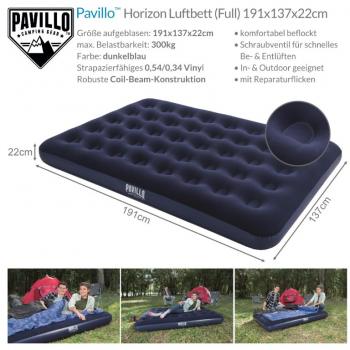 Pavillon Double Voll Luftbett Bestway bis 300kg für innen&außenbereich geeignet